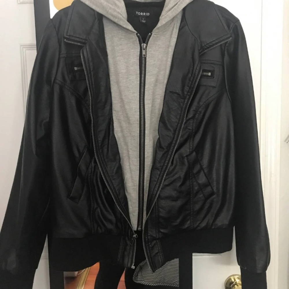 Torrid leather jacket